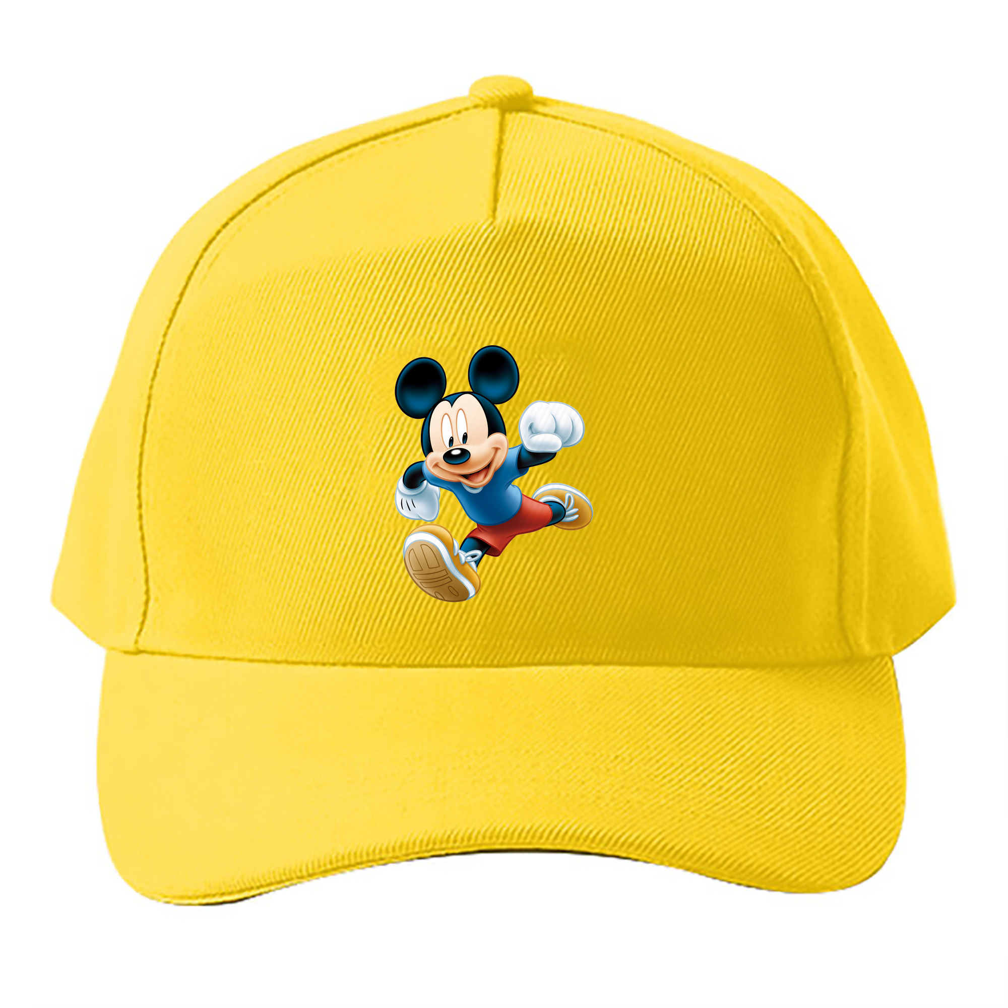 （画像用） ミッキーマウス Mickey Mouse ベースボールキャップ 綿100％ 男女兼用 帽子 スポーツ
